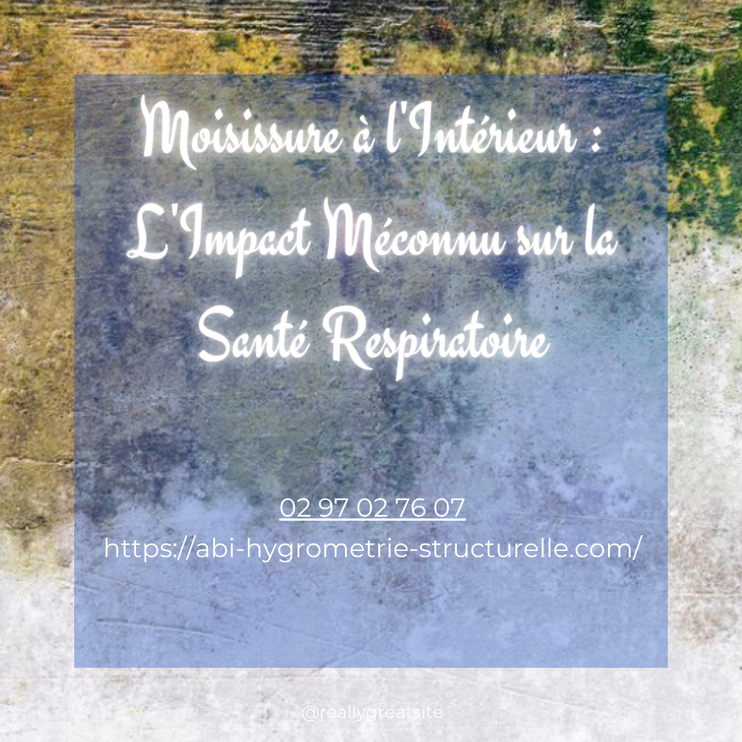 Moisissure à l'Intérieur : L'Impact Méconnu sur la Santé Respiratoire