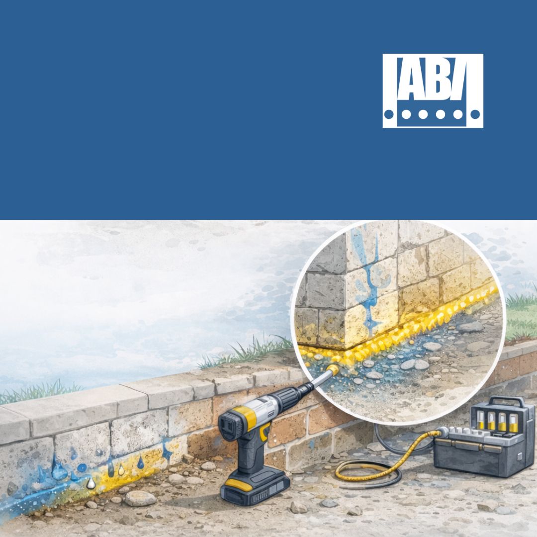 L'injection de résine, solution optimale contre l'humidité